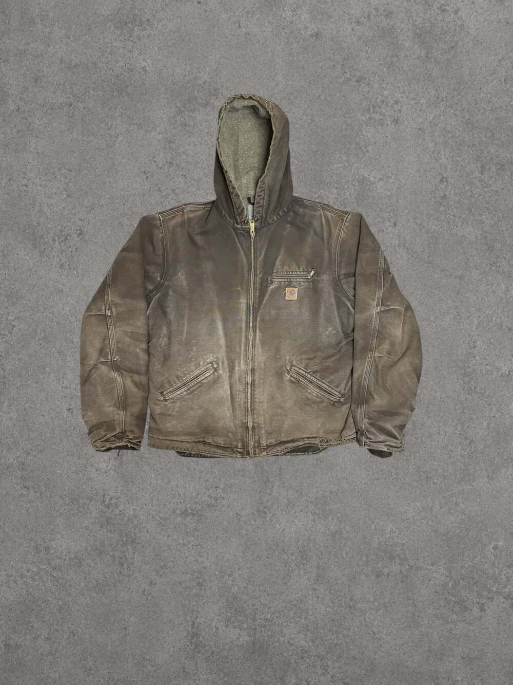 Carhartt J141 WAL Vintage Sherpa Lined Sierra Jacket